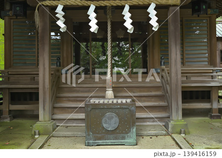 【神奈川】横須賀　諏訪大神社の境内 139416159