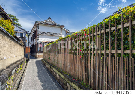 倉敷市 美観地区の路地風景 139417350