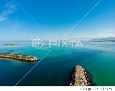 Seascape on Lofoten islands Norway Seascape on Lofoten islands Norway 139417429