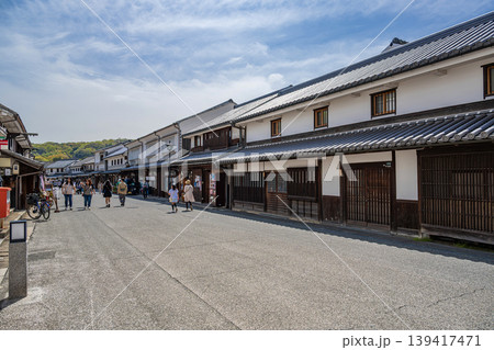 倉敷市 美観地区の街並み 139417471