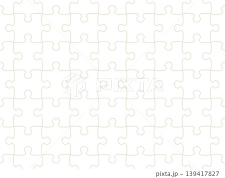Seamless pattern of completed puzzle pieces grid Seamless pattern of completed puzzle pieces grid 139417827