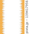 Realistic pencils border. Drawing crayons in a line 139417956