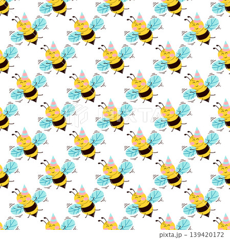 Seamless pattern. Spring print perfect for children's textile design, decor 139420172