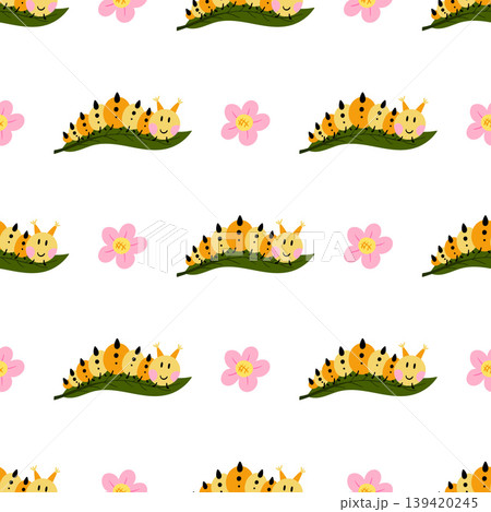 Seamless pattern. Spring print perfect for children's textile design, decor Seamless pattern. Spring print perfect for children's textile design, decor 139420245