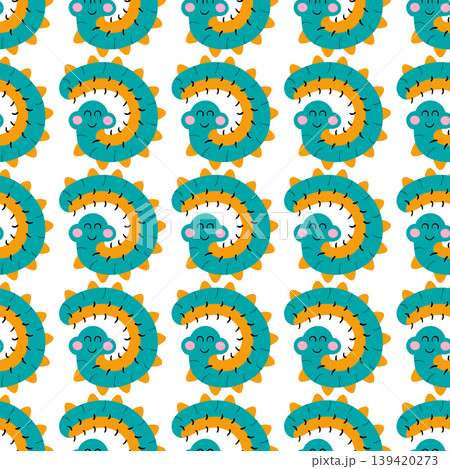 Seamless pattern. Spring print perfect for children's textile design, decor Seamless pattern. Spring print perfect for children's textile design, decor 139420273