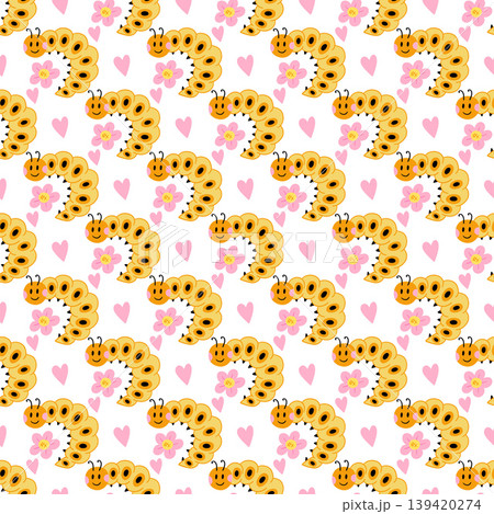 Seamless pattern. Spring print perfect for children's textile design, decor Seamless pattern. Spring print perfect for children's textile design, decor 139420274