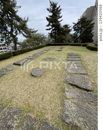 福井城跡の天守台 139420568