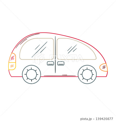 Vector illustration of transport. Perfect for children's products, nursery decor 139420877