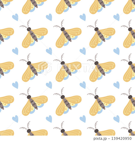 Seamless pattern. Spring print perfect for children's textile design, decor Seamless pattern. Spring print perfect for children's textile design, decor 139420950