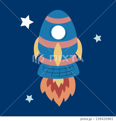 Vector illustration of transport. Perfect for children's products, nursery decor 139420961