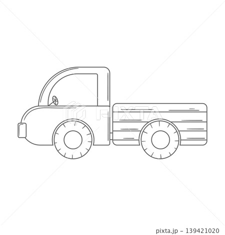 Vector illustration of transport. Perfect for children's products, nursery decor Vector illustration of transport. Perfect for children's products, nursery decor 139421020
