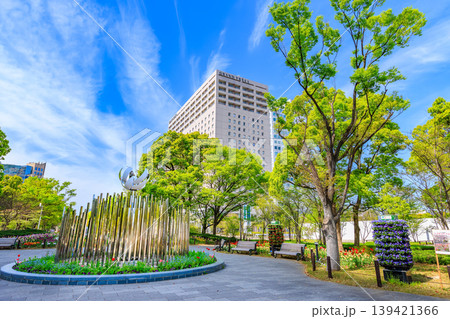 東京　江東区 有明　シンボルプロムナード公園（石と光の広場） 139421366