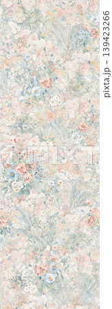 Soft muted watercolor floral and botanical seamless patterns collection Soft muted watercolor floral and botanical seamless patterns collection 139423266