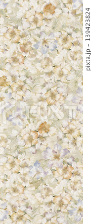 Soft muted watercolor floral and botanical seamless patterns collection Soft muted watercolor floral and botanical seamless patterns collection 139423824