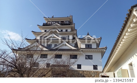 福山城 本丸(南側)からの天守閣 福山城 本丸(南側)からの天守閣 139425597