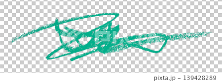green pencil strokes isolated on transparent background green pencil strokes isolated on transparent background 139428289