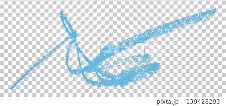 light blue pencil strokes isolated on transparent background light blue pencil strokes isolated on transparent background 139428293
