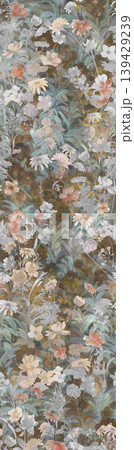 Large collection of soft watercolor floral and nature inspired seamless patterns Large collection of soft watercolor floral and nature inspired seamless patterns 139429239