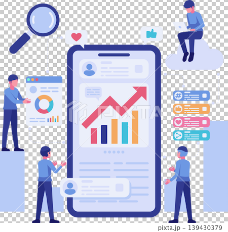 Social Media Analytics Dashboard with Data and Trend Monitoring 139430379