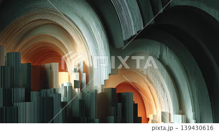 abstract fractal background with smoke 139430616