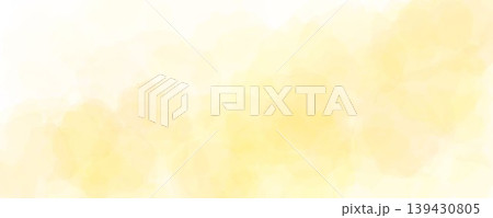Pastel yellow watercolor effect background. Soft vanilla blurred paint splashes wallpaper for birthday or wedding design. Light sunny wet or dry watercolour gradient texture. Vector marble backdrop Pastel yellow watercolor effect background. Soft vanilla blurred paint splashes wallpaper for birthday or wedding design. Light sunny wet or dry watercolour gradient texture. Vector marble backdrop 139430805