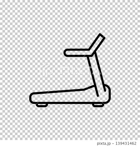 Fitness Treadmill Running Machine Icon Fitness Treadmill Running Machine Icon 139431462
