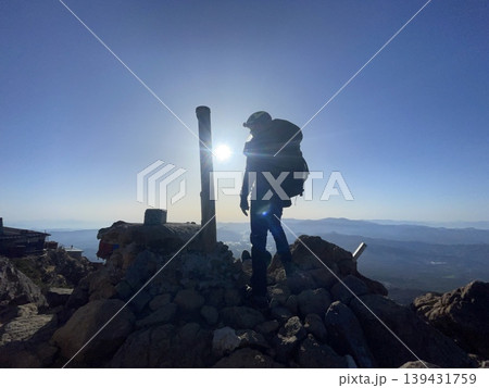 八ヶ岳連峰 赤岳山頂 八ヶ岳連峰 赤岳山頂 139431759