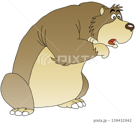 愉快な動物イラスト☆クマさん 139432842