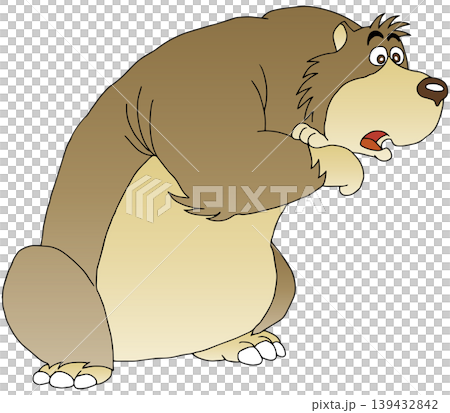 愉快な動物イラスト☆クマさん 139432842