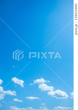 青空と白い雲 青空と白い雲 139433860