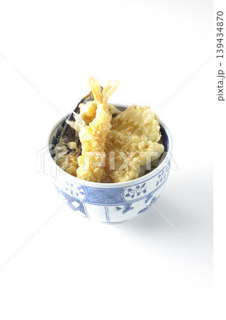 天丼を白背景で単品撮影 天丼を白背景で単品撮影 139434870