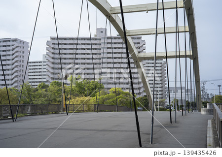 東京都江戸川区臨海町のつばさ橋 139435426