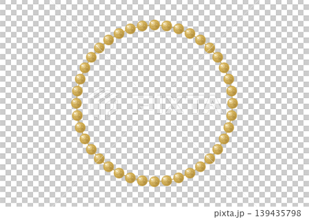 Gold bracelet circular frame Gold bracelet circular frame 139435798