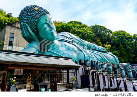 【福岡】初夏の南蔵院 大きな釈迦涅槃像 【福岡】初夏の南蔵院 大きな釈迦涅槃像 139436293