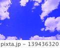 雲のある青空(壁紙素材) 139436320