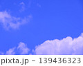 雲のある青空(壁紙素材) 139436323