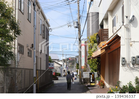 生石宝殿停車場線の住宅街風景（兵庫県高砂市） 139436337