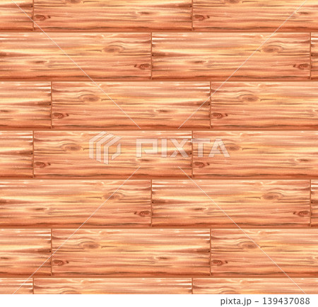 A seamless wooden textured pattern made of planks. A design for rustic and rural-style materials. 139437088