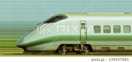 山形新幹線E3系2000番台つばさ号シルバー塗装 山形新幹線E3系2000番台つばさ号シルバー塗装 139437883