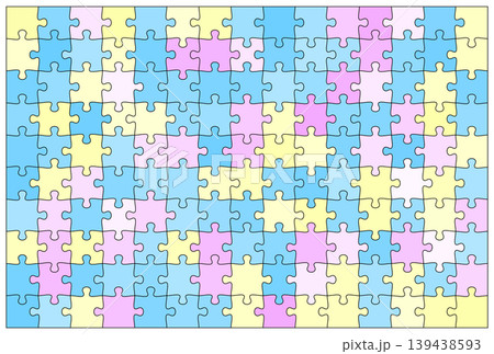 バラせるジグソーパズル バラせるジグソーパズル 139438593