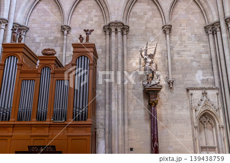 Cathedral of Our Lady, Coutances, France, interiors 139438759