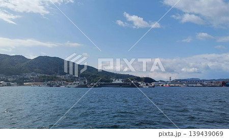広島呉市の美しい海原 139439069