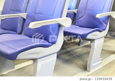 Modern Train Interior Seating Design for Comfortable Travel 139439439