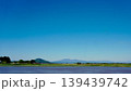 初夏の那須連山と青空の田園風景 139439742