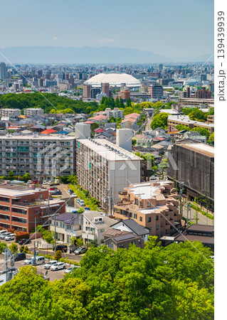 名古屋の街並み、平和公園アクアタワーからの眺め〈愛知県名古屋市〉 139439939
