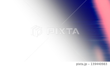 Abstract blue and pink light leak with soft glowing edges on transparent checkerboard background for cinematic video overlays. Concept of modern digital art atmosphere 139440983