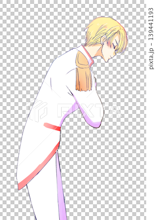 お辞儀する王子様 139441193