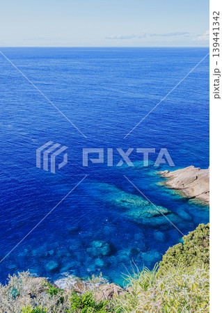 屋久島の透明感あふれる海 屋久島の透明感あふれる海 139441342