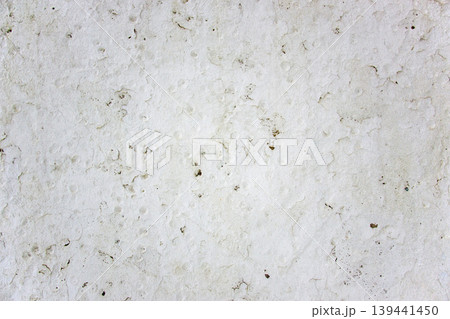 Textured white wall displays small marks and uneven pattern under natural light in room showcasing its surface details. Textured white wall displays small marks and uneven pattern under natural light in room showcasing its surface details. 139441450