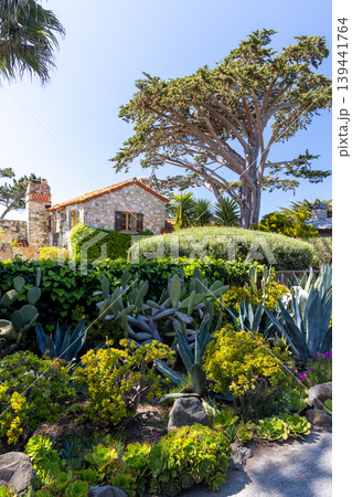 Oceanfront houses in Carmel by the Sea Oceanfront houses in Carmel by the Sea 139441764